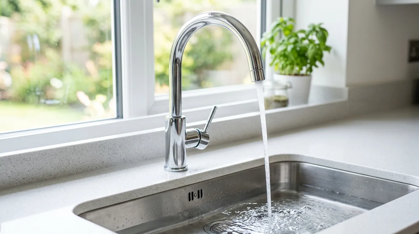 Local Plumbing Master Pros same day plumber fixing a faucet in Onalaska, TX